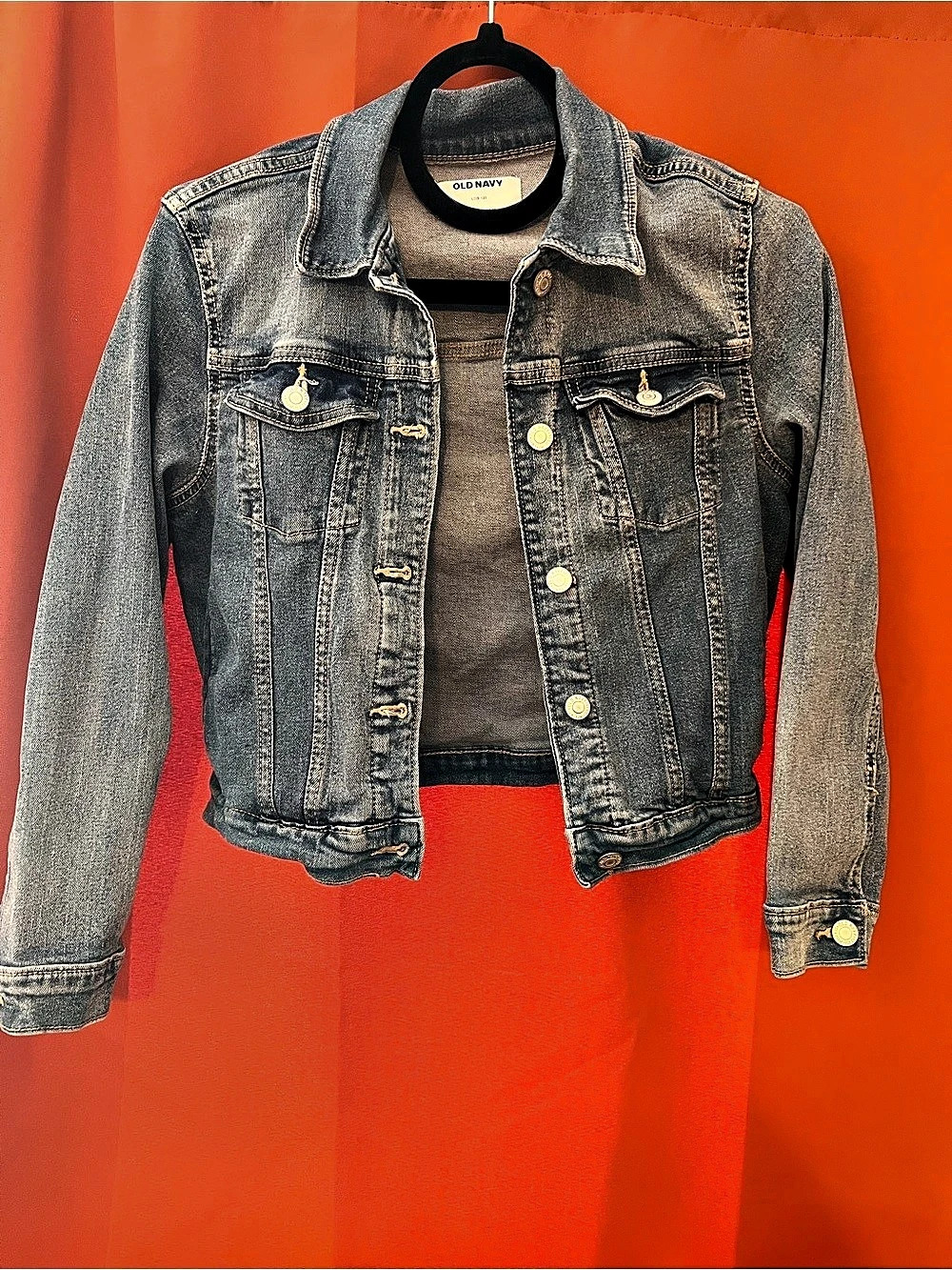 Old Navy Girls Classic Jean Jacket Blue